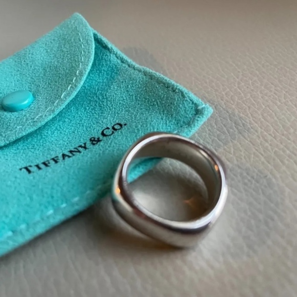 Tiffany & Co. Square Ring, Size 7